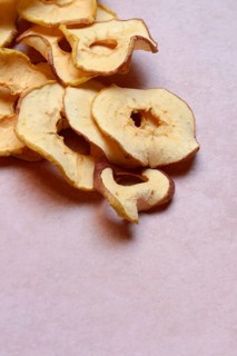 Dried apple rings, dried fruit