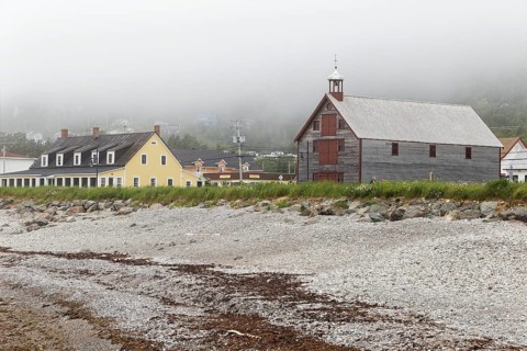 Architecture, historic building, Perce, Gaspesie, Province of Quebec, Canada, North America