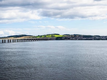 City of Newport on Tay skyline, UK