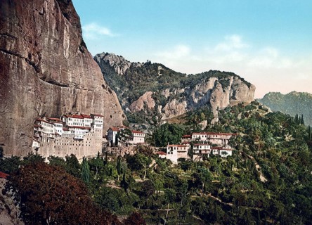 The convent Mega Spileon, the Monastery of the Dormition of the Theotokos, municipality of