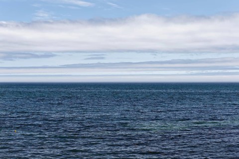 Coast, seascape, Gulf of Saint Lawrence, Province of Quebec, Canada, sea, water, blue, North