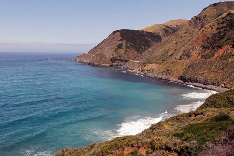 Coast near Big Sur, Pacific Ocean, California, USA, North America