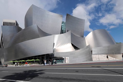 Walt Disney Concert Hall by Frank Gehry, Los Angeles, California, USA, North America