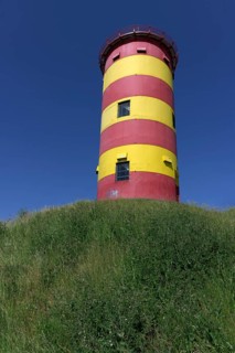 Pilsum Lighthouse, Krummhoern, Germany, Europe