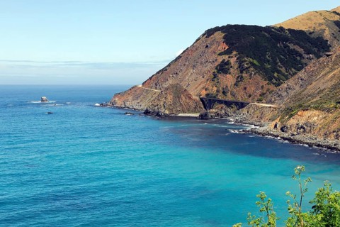 Coast near Big Sur, Pacific Ocean, California, USA, North America