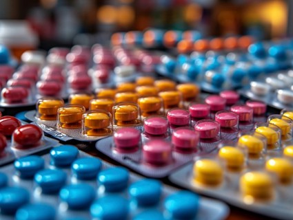 Production of pills and medicines, drug abuse, AI generated