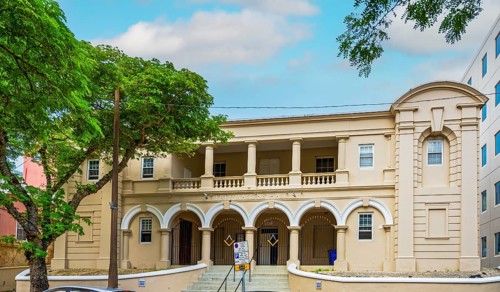 Free Masons'Hall Hamilton Bermuda