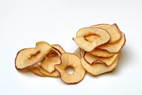 Dried apple rings, dried fruit