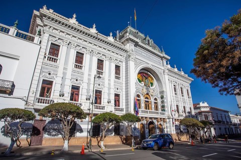 Sucre Bolivia Government building