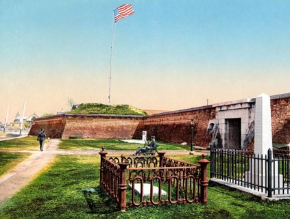 Fort Moultrie, Charleston, a series of fortifications on Sullivan's Island, South Carolina, United