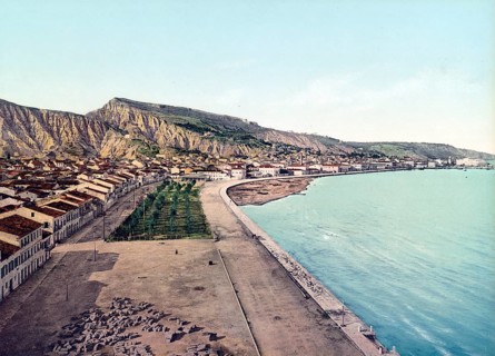 Zakynthos, Zakinthos or Zante, an island in the Ionian Sea, Greece, 1890, Historic, digitally