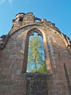 All Saints' Abbey ruins, near Oppenau, close to the Black Forest High Road, Black Forest,