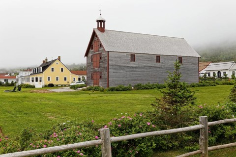 Architecture, historic building, Perce, Gaspesie, Province of Quebec, Canada, North America