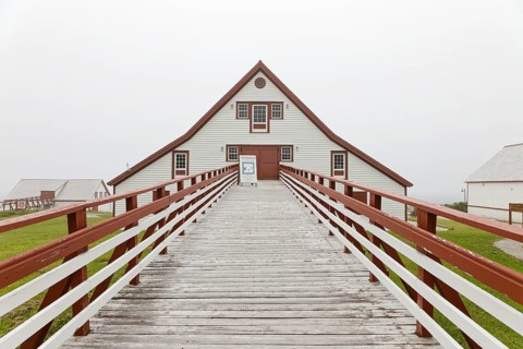 Architecture, historic building, Perce, Gaspesie, Province of Quebec, Canada, North America