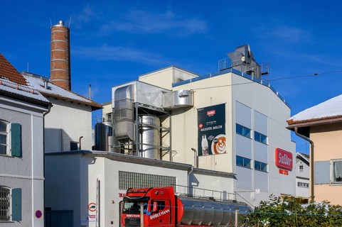 Saliter Milchwerk, Obergünzburg, Allgäu, Bavaria, Germany, Europe