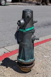 Hydrant Water withdrawal extinguishing water USA