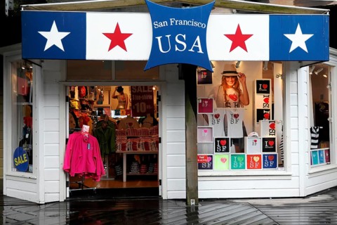 Souvenirs, Fisherman's Wharf and Pier 39 in San Francisco, California, San Francisco, USA, North
