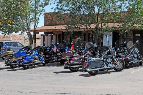 Motorbikes, Chopper, Grand Canyon National Park, Colorado Plateaus, Arizona, America, USA, North