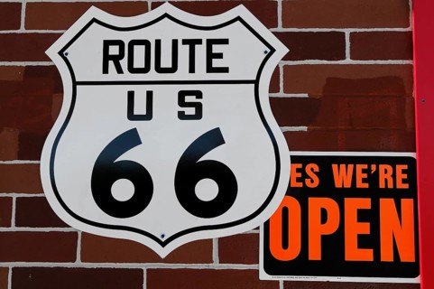 Souvenirs, Route 66, Seligman, Arizona, USA, North America
