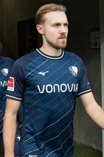 Football match, Lukas DASCHNER VFL Bochum portrait, Voith-Arena football stadium, Heidenheim