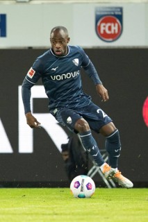 Football match, Cristopher ANTWI-ADJEI VFL Bochum on the ball, Voith-Arena football stadium,
