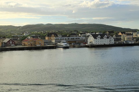 Rorvik, a port village in the municipality of Vikna in Nord-Trøndelag county, Norway, Europe