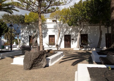 Ayuntamiento town hall building in Yaiza, Lanzarote, Canary Islands, Spain, Europe