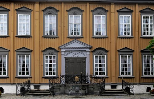 Stiftsgarden palace in city of Trondheim, Norway, Europe