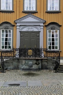 Stiftsgarden palace in city of Trondheim, Norway, Europe