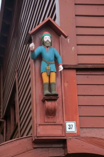 Historic Hanseatic League wooden buildings Bryggen area, Bergen, Norway UNESCO World Cultural