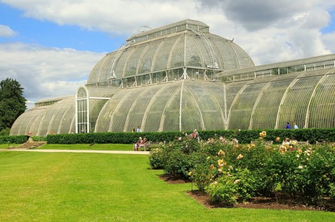The Palm House at Royal Botanic Gardens, Kew, London, England, UK