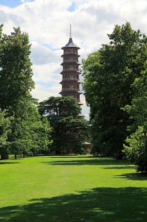The Pagoda Japansese Tower, Royal Botanic Gardens, Kew, London, England, UK
