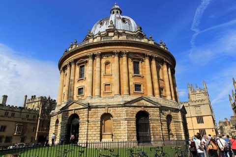 Radcliffe Camera building, University of Oxford, England, UK architect James Gibbs, neo-classical