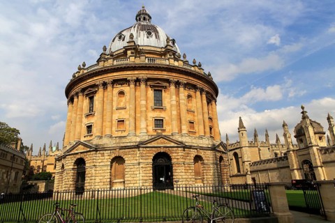 Radcliffe Camera building, University of Oxford, England, UK architect James Gibbs, neo-classical