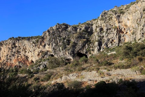 The Sanctuary of Pla de Petracos, near Castell de Castells, Marina Alta, Alicante province, Spain