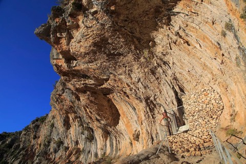 The Sanctuary of Pla de Petracos, near Castell de Castells, Marina Alta, Alicante province, Spain