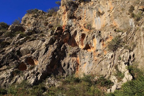The Sanctuary of Pla de Petracos, near Castell de Castells, Marina Alta, Alicante province, Spain