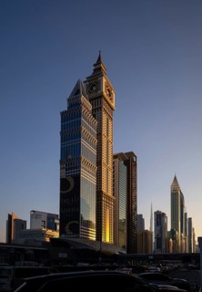 Burj Khalifa, Al Yaqoub Tower, Gerova Hotel, skyscrapers, skyscrapers, Downtown, Financial
