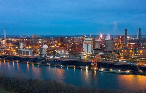 Salzgitter AG steelworks. Salzgitter AG, Avacon and Lime tree launch the operation of industrial