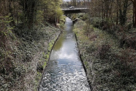 Renaturalised Escher in Dortmund. After 30 years of Emscher conversion, the former cesspit of the