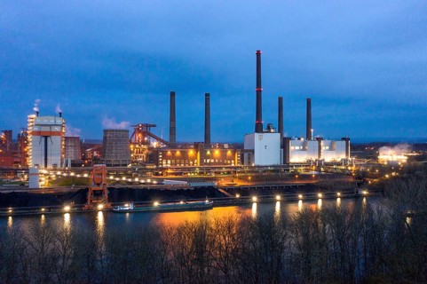Salzgitter AG steelworks. Salzgitter AG, Avacon and Lime tree launch the operation of industrial
