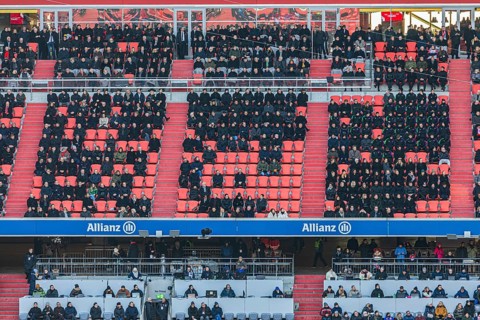 Prominent participants in the VIP stand, FC Bayern Munich funeral service for Franz Beckenbauer,