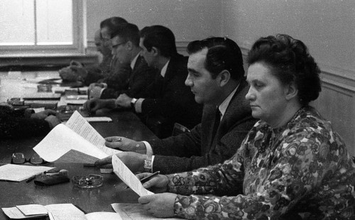 DEU, Germany, Dortmund: Personalities from politics, business and culture from the years 1965-71.