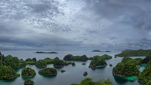 Raja Ampat geosite, one of the most beautiful landscapes I have seen in the world. This shot made
