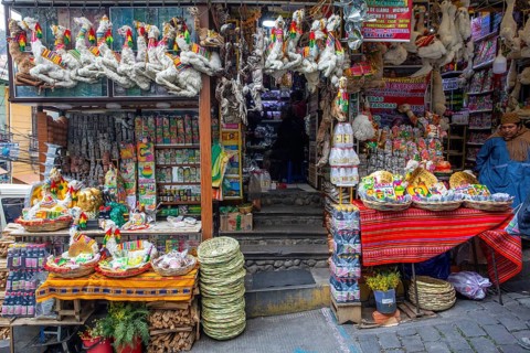 Witches' Market La Paz Bolivia