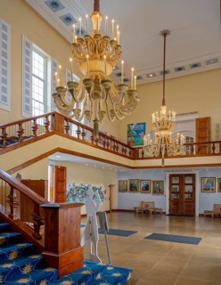 City Hall Art Centre Inside Hamilton Bermuda