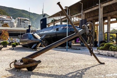 Shipyard Museum, Porto Montenegro, Bay of Kotor, Montenegro, Tivat, Montenegro, Europe