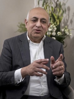 Karl Guha, Chairman of the Supervisory Board of ING, pictured during the World Economic Forum in