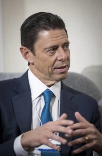 Scott C. Nuttall, CEO KKR, Kohlberg Kravis Roberts & Co, pictured during the World Economic Forum