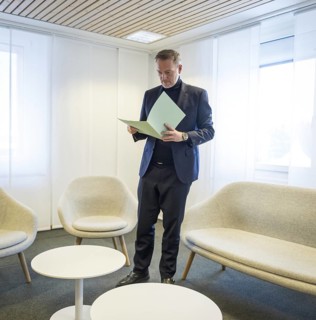 Christian Lindner (FDP), Federal Minister of Finance, photographed during his participation in the